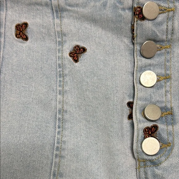 💙 Tinseltown Blue Mini Pencil Skirt – Chic Fitted Skirt | Casual Cute Everyday - Picture 4 of 6